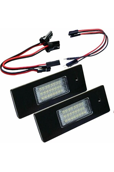 MAF Set de 2 lumini LED pentru plăcuța de înmatriculare pentru BMW (Seria 1, ...