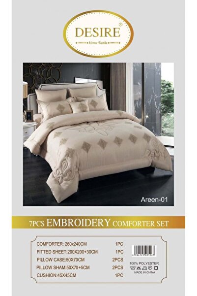 Desire Areen-01 Areen Quilt 7 Pieces Double Size