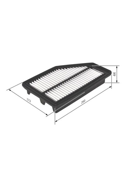 Bosch F026400295 Air Filter 17220Rr2H00 17220Rzpg00 17220Rzpy00 Compatible