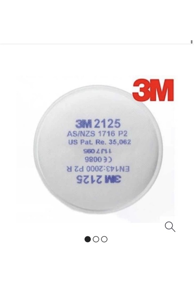 3M 2125 Toz ve Sis filtresi 20 çift (40 adet)