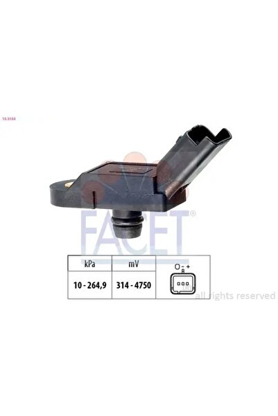FACET 103164 MAP Sensoru 13627540508 1920KZ