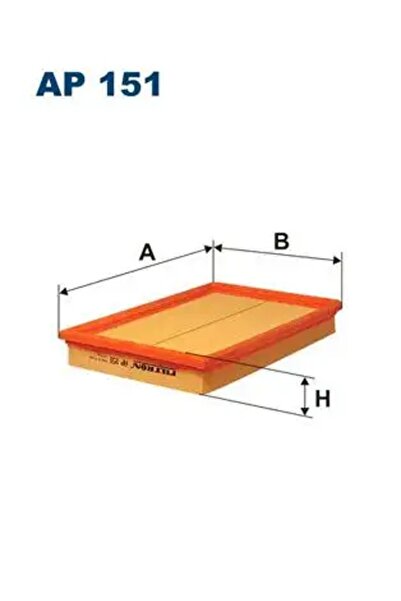 Filtron فلتر هواء AP151 1004509 1E0013Z40 3885284