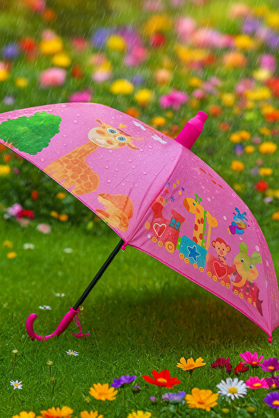 Silmaril Katlanabilen Koruma Kılıflı Bardaklı Düdüklü 72 Cm! Çocuk Şemsiyesi ...