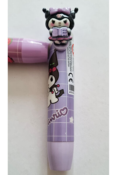 Modellino Figür / Renk Seçenekli Kuromi Otomatik Basmalı Roket Silgi - 1 Adet...