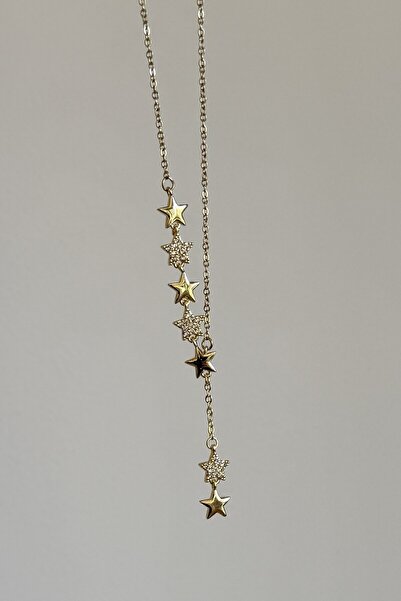 Beca Atelier قلادة جولدن جالاكسي الفولاذية