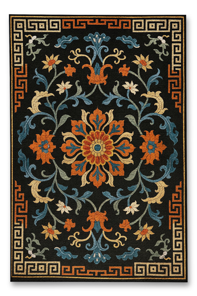 Rugs Modern Halı سجادة ديكور تقليدية بنمط منسوج من موسو طراز فينتاج موسو1207