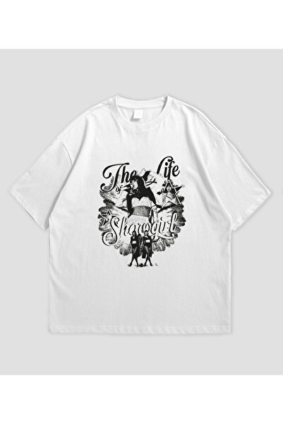 SVART WEAR Τέϊλορ Σουίφτ - Το άλμπουμ The Life of a Showgirl Unisex Oversize T-shirt