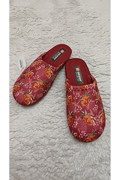 GEZER Kışlık Rahat Taban Kadın Ev Terliği