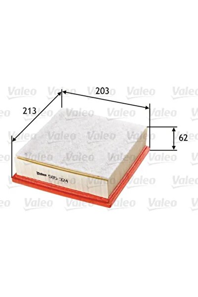 VALEO فلتر هواء 585324 51796537 55184249 6001073431
