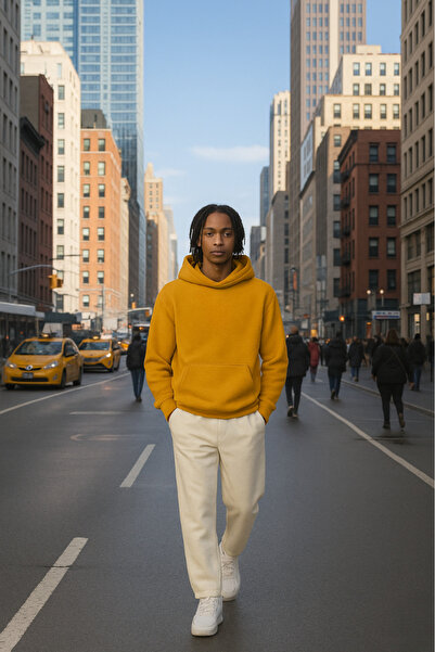 New Shine Hanorac cu glugă unisex