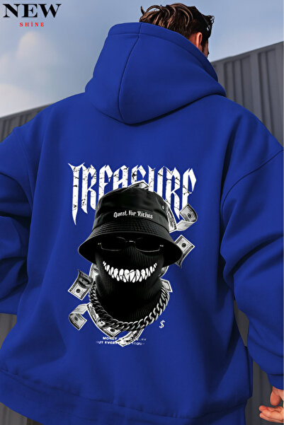 New Shine Treasure cu imprimeu cu glugă Swea tricou