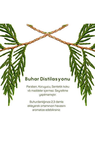 Gülhanya Aromaterapi Cedar Essential Oil 10ml