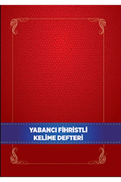 Kültür Ve Turizm Bakanlığı Yayınları Yabancı Dil Fihristli Kelime Defteri
