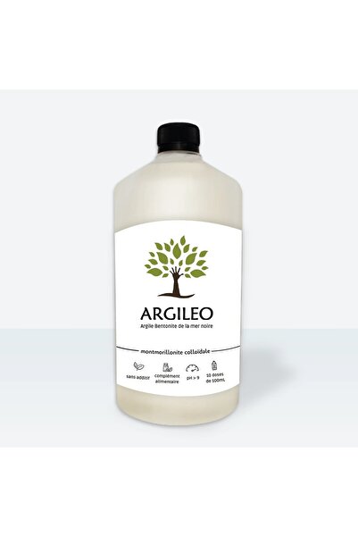 JollyMag White bentonite clay for internal use, 1L, Argileo