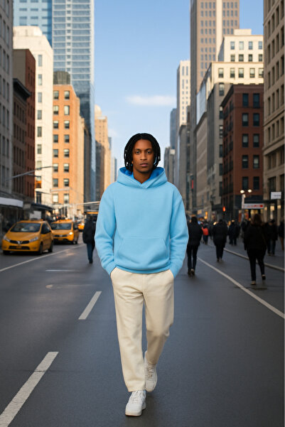 New Shine سويت شيرت بقلنسوة للجنسين