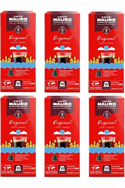 Caffe Mauro Original Nespresso Capsule Coffee 60 Capsules