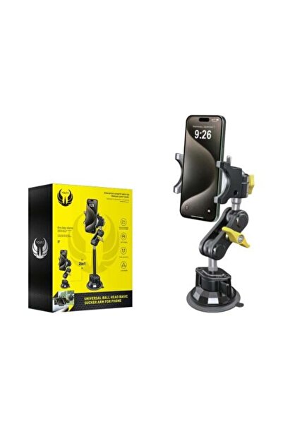 Youfo حامل جوال للسيارة للزجاج الأمامي Y4872