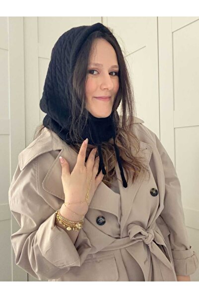 CHARMLUCKY BALACLAVA CU MODEL TRICOTAT CU LACĂT