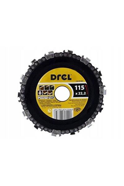 JollyMag Kotúčové debetné drevo, cu lant, 115 mm, Drel