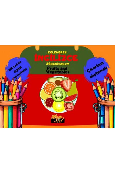 Timaş Yayınları I'M Learning English Having Fun - Fruits and Vegetablets