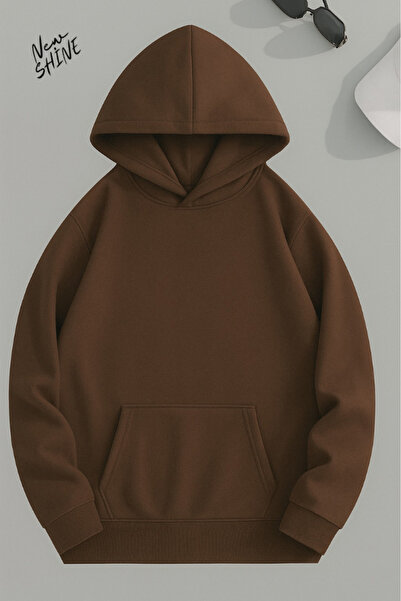 New Shine سويت شيرت بقلنسوة للجنسين