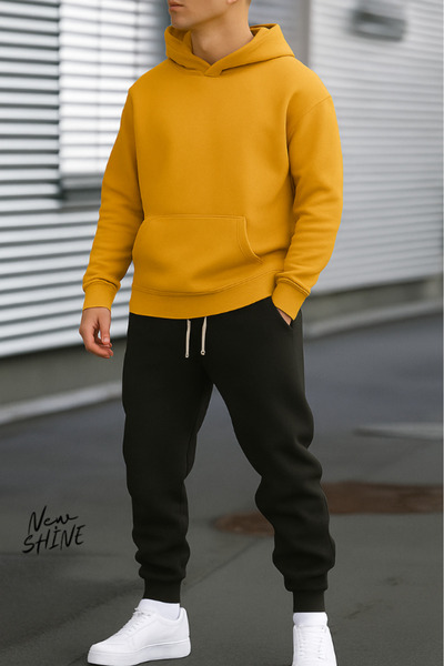 New Shine Φούτερ με κουκούλα Unisex