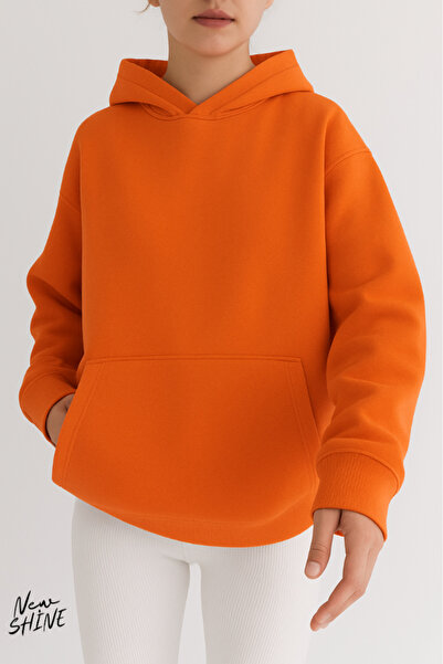 New Shine سويت شيرت بقلنسوة للجنسين