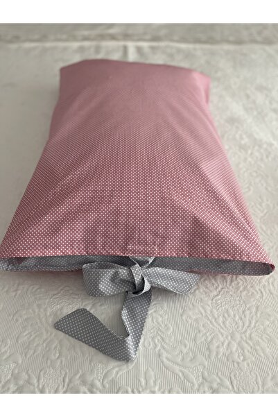 Rosalyabag Easy-Iron Cotton 2-Piece Pillowcase 50X70 cm Pink Polka Dot