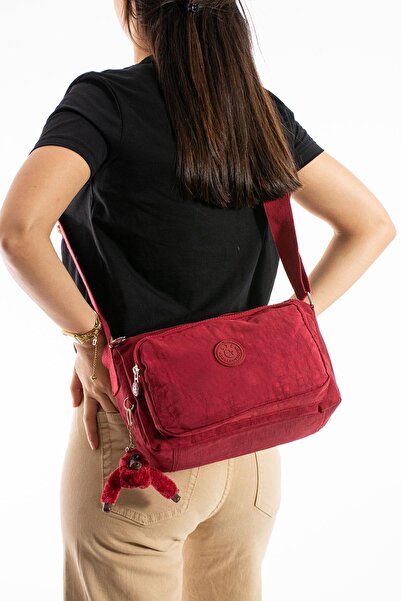 Dias avm Cross Strap Ultra Light Multi-Pocket Shoulder Bag Clinkıl Fabric