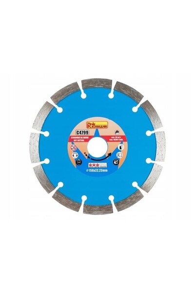JollyMag Disk diamantat segmentat,beton,taiere uscata,150 mm/22,23 mm, Richma...