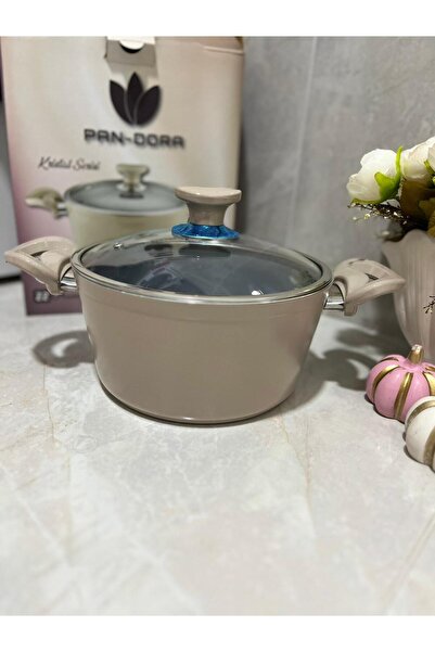 EVİNDA pan-dora kristal 20 cm seramik derin tencere