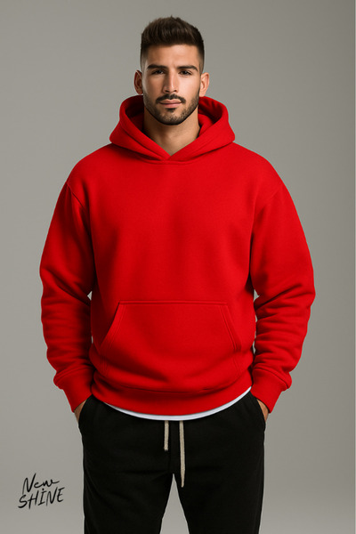 New Shine Унисекс суичър с качулка 