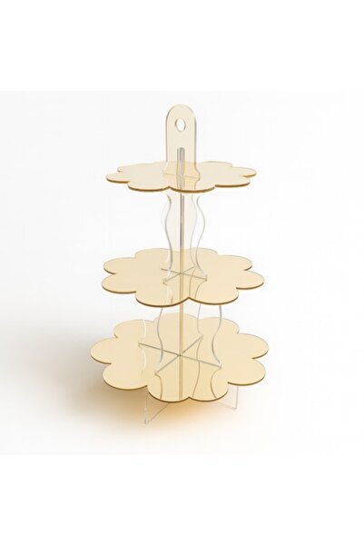 OEM Suport briose si prajituri, 3 etaje, demontabil, plexiglas transparent cu...