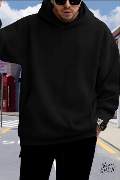 New Shine سويت شيرت بقلنسوة للجنسين