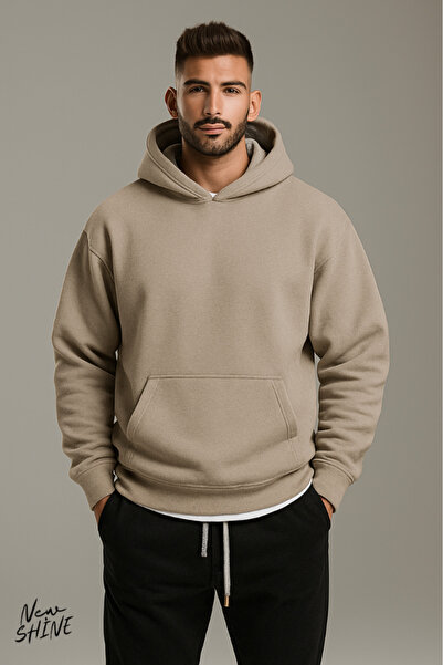 New Shine سويت شيرت بقلنسوة للجنسين