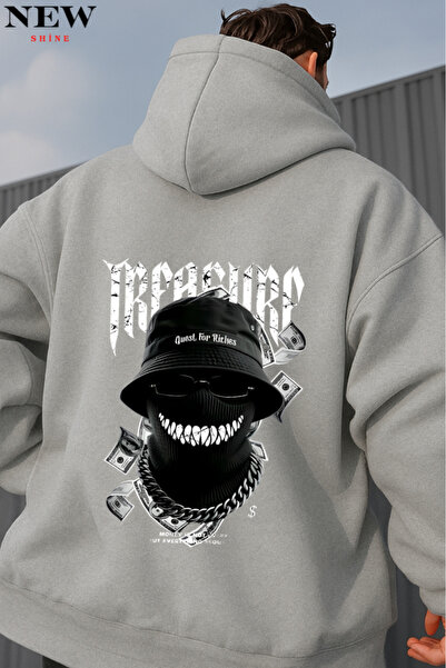 New Shine Treasure Štampano Sa kapuljačom Dukserica