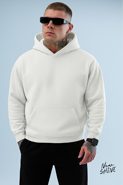 New Shine Унисекс суичър с качулка 