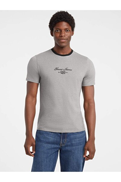 Guess Logo Patterned T-Shirt