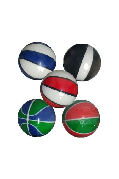 Luminoo STRES TOPU YUMUŞAK BASKETBOL DESENLİ 7.6 CM TEKLİ