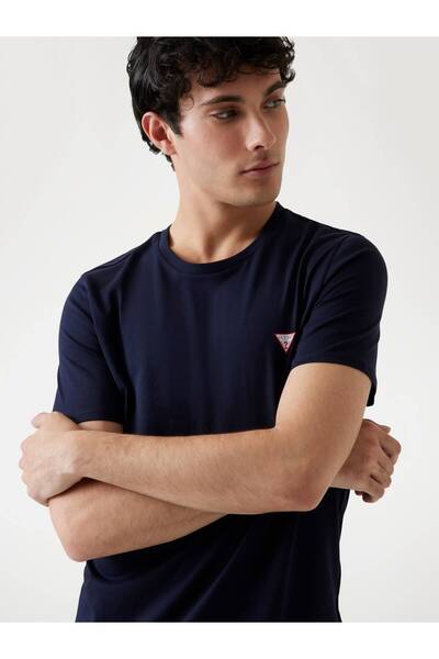 Guess T-Shirt with Small Triangle Logo