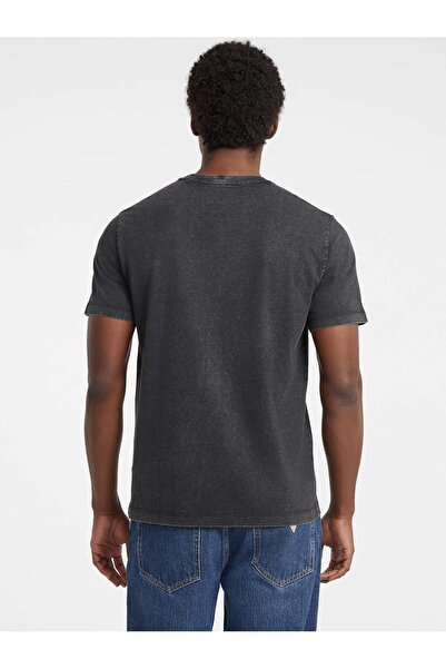 Guess T-Shirt with Logo Pattern on the Front