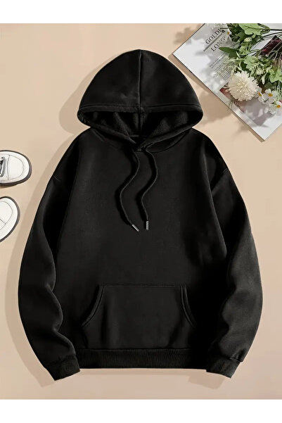 HOFFNUNG Moon Printed Unisex Oversize Sweatshirt