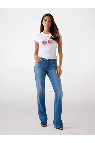 Guess T-Shirt with Logo Print on the Front