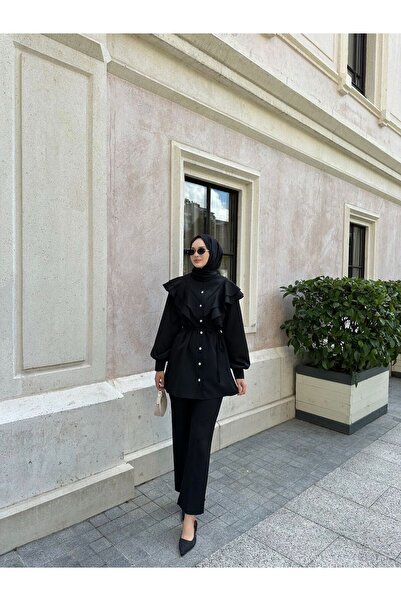 allwear Neva Takım – Modern Double Hijab Set