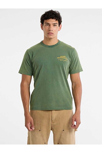 Guess Logo Patterned T-Shirt