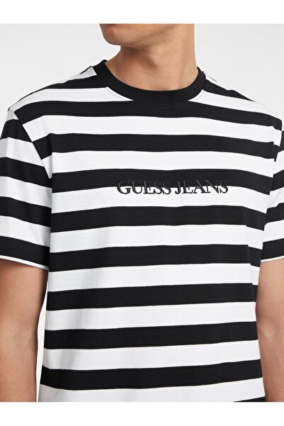 Guess Striped Logo T-Shirt