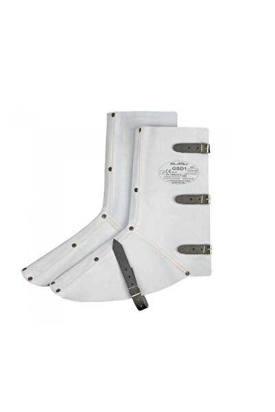 JollyMag Ghete protectie, piele, culoare naturala, marime universala