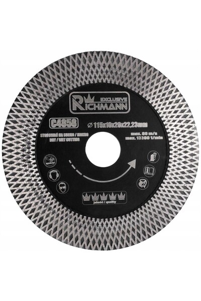 JollyMag Diamantový kotúč turbo, dvojitý segmetat, keramický obklad, 115 mm/2...