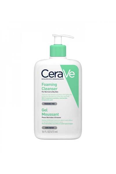 CeraVe CeraVe Foaming Cleanser for Oily to Normal Skin 473ml