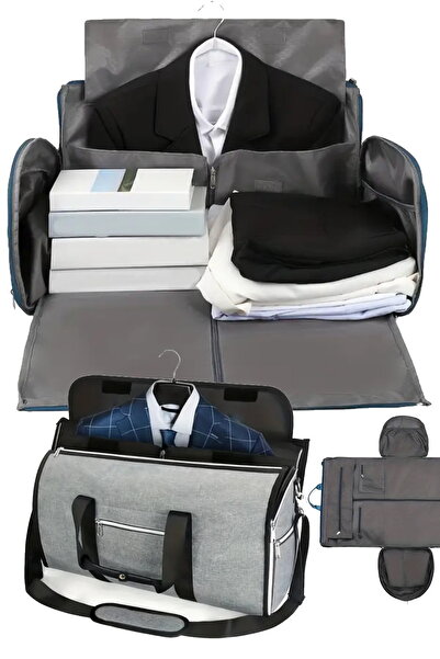 Munico Elbise Çantası Duffle, El Bagajı Elbise Çantası Takım Elbise Çantası 2...